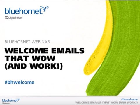 Welcome Emails That Wow (And Work!)