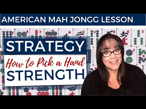American Mah Jongg Lesson Strategy How to Pick a Hand...