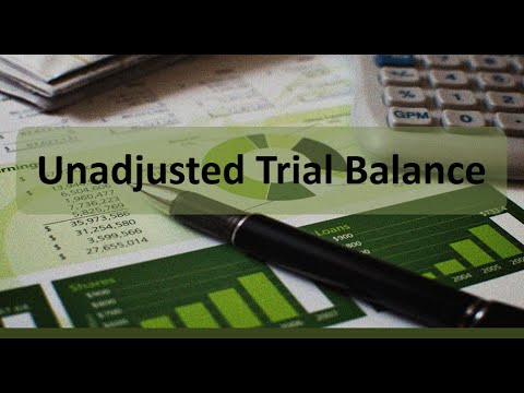 Accounting Cycle Step 4: Unadjusted Trial Balance...