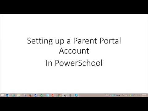 Creating a WCASD Parent Portal Account