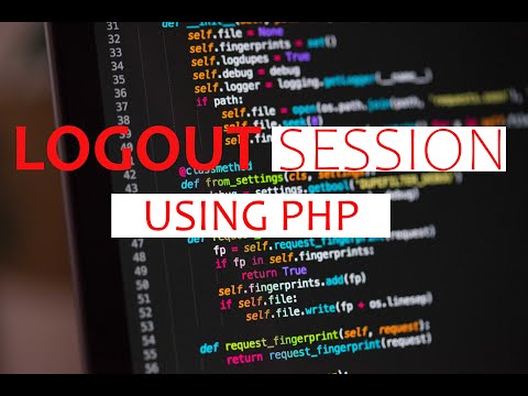 How to LogOut With Session in PHP | Full Login Logout...