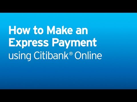 Citi: Citi Quick Take Video - How to Make an Express...