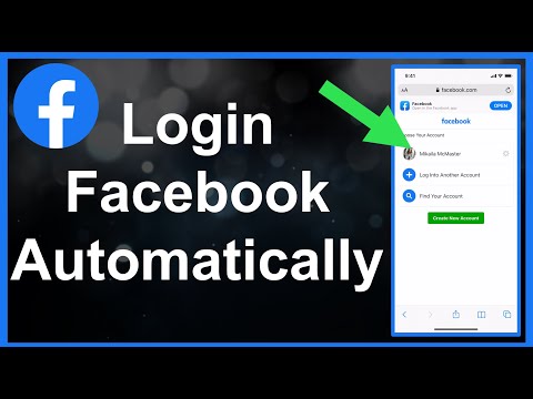 How To Login To Facebook Automatically