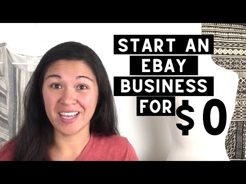 How to start an ebay business for $0 - Start reselling...