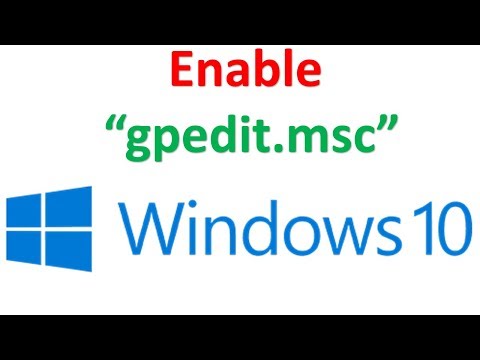 How To Enable Group Policy Editor (gpedit.msc) In...