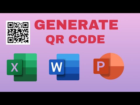 How to Create QR Code in Microsoft Office Products in...