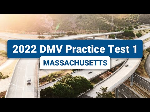2021 Massachusetts DMV Practice Test #1