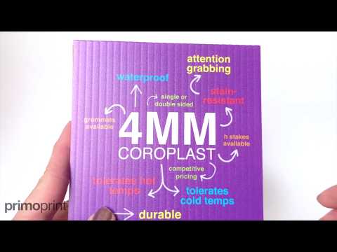 Coroplast Signs: 4mm vs. 10mm | Primoprint