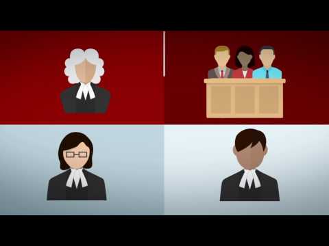 What happens when a criminal case goes to court