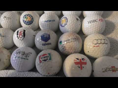 100 used Logo Golf Balls Business Brands Collection...