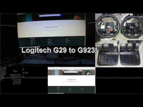 Logitech G29 Removed - Logitech G923 Installed