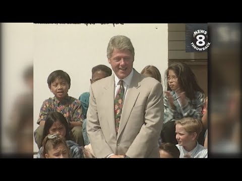President Bill Clinton spends week in San Diego and...