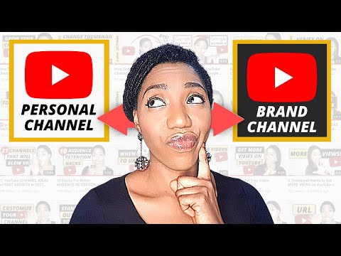YouTube BRAND ACCOUNT vs. PERSONAL (Switch Without...