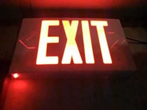 Exit Signs and Emergency Lights Update