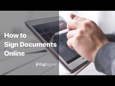 How to Sign Documents Online with Electronic Signature...