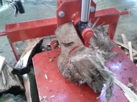 Log splitter with knotted wood lovely jubbley (new for...