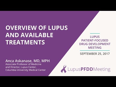 Lupus PFDD Meeting - Lupus and Available Treatments
