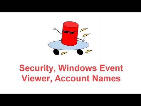 SQL Server Logs, Windows Event Viewer, Account Names,...