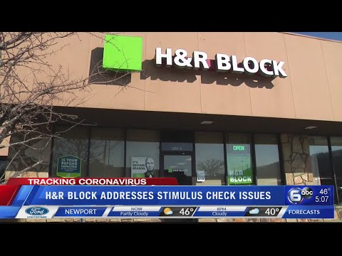 H&R Block addresses stimulus check issues