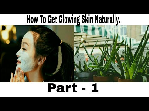 How To Get Glowing Skin Naturally For Dry Skin | Hindi...