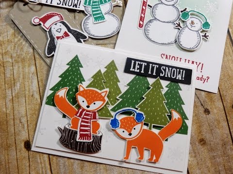 Snow Place & Foxy Friends | Christmas Card in May |...