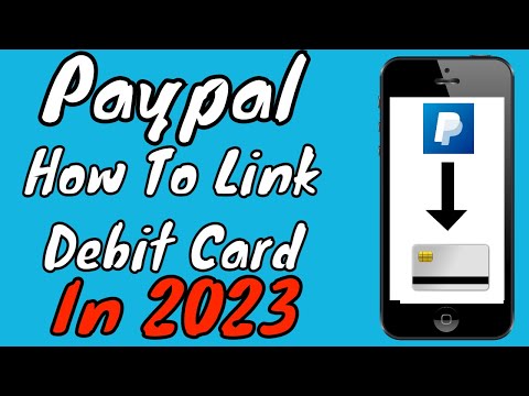 Paypal How To Link Debit Card Or Credit Card In...