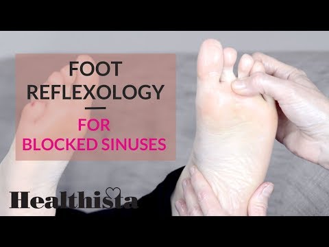 Blocked Sinus? Help Ease Sinus Pain with Foot...