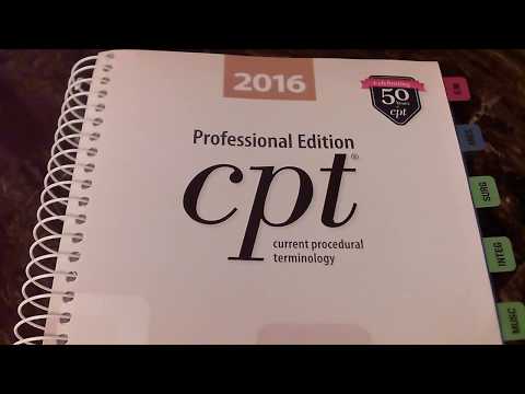 Tabbing Out Your CPT Manual