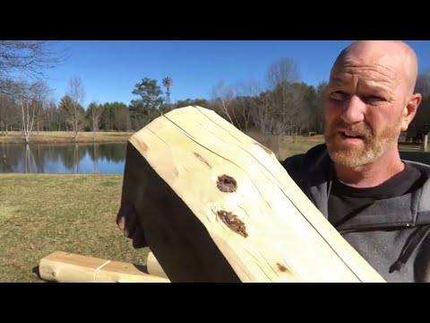 Hand-Peeled Cabin D-Logs By Classic Log Homes