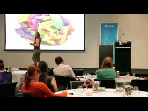Kristen Hansen presenting to Australian Human...