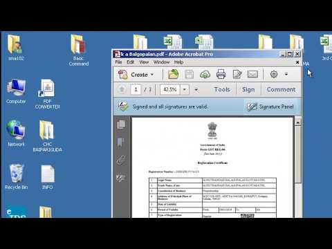 How Edit Signature file from PDF Document