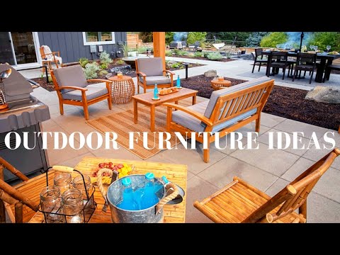 Outdoor Furniture Ideas (BEFORE & AFTER)
