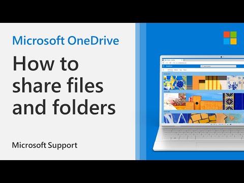 How to share OneDrive files and folders | Microsoft