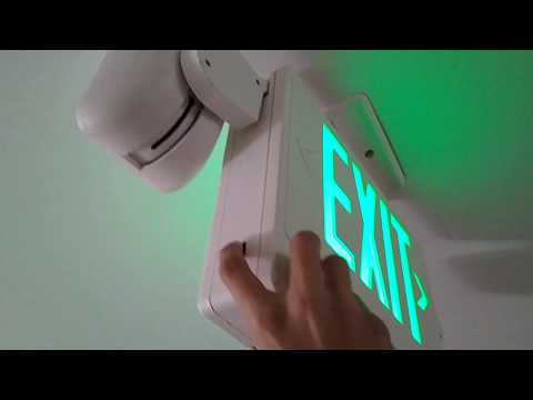 Testing EXIT Signs With Emergency Lights