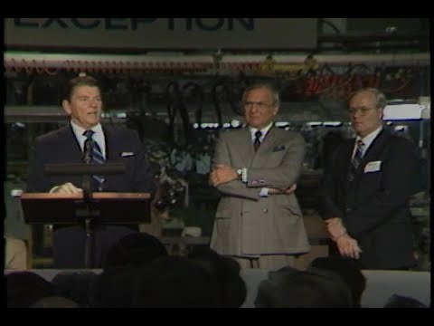 President Reagan's Remarks to Employees at the...