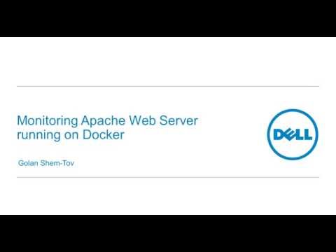 Monitoring Apache Web Server running on Docker