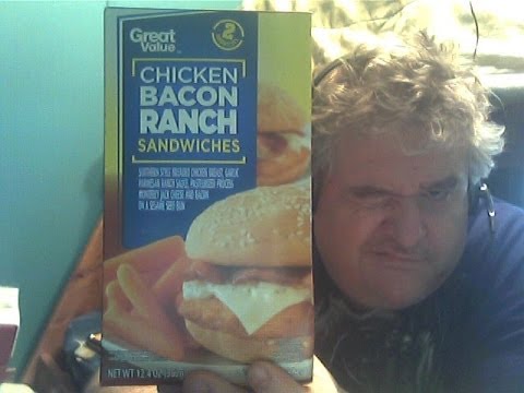 Great Value Chicken Bacon Ranch Sandwich