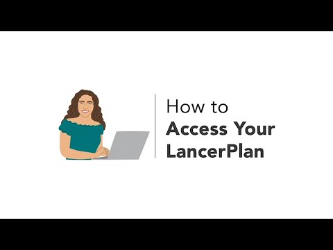 How to Access your LancerPlan