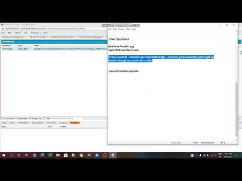 How to Create SessionID URL in salesforce/Login To...