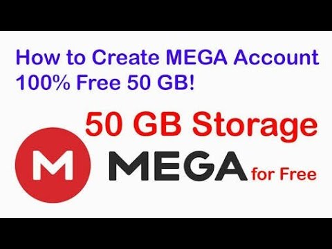 How to create mega account on android phone