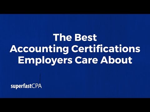 The Best Accounting Certifications Employers Care About