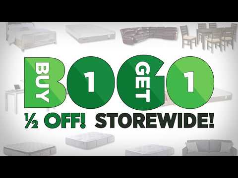 Wichita Furniture & Mattress BOGO Half Off Sale '18 -...