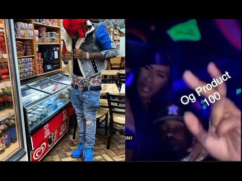 Offset & Cardi B Caught Throwing Up Gd Signs To Crip...