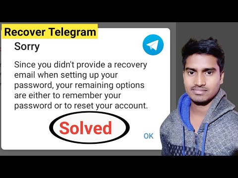 How to Reset Telegram Password Without Email | Email...