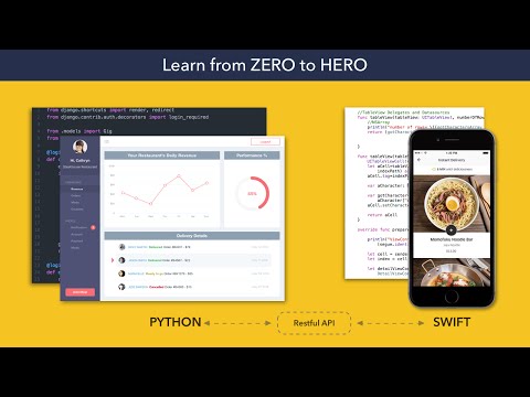 Build UberEats with Python and Swift 3 from scratch
