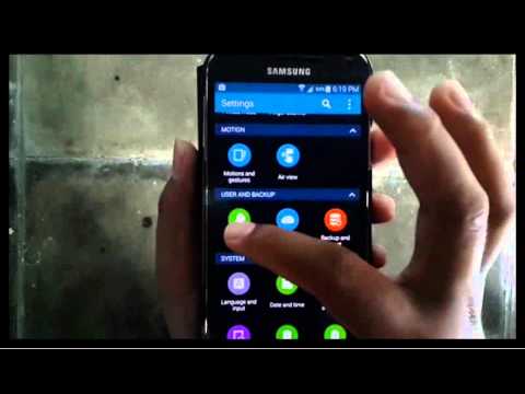 Samsung Galaxy S5 : How to logout of email (Android...