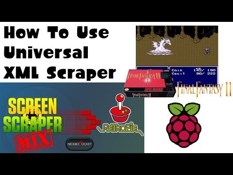 How To Use Universal XML Scraper To Get Awesome Images...