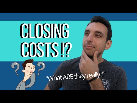 What are closing costs (when buying a house) 2020