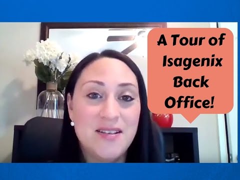 A Tour of "Isagenix Back Office"
