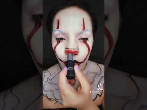 It clown makeup tutorial🤡 YalixBeauty29 💕 Farmasi...